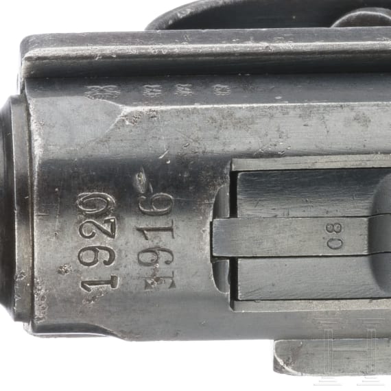 A Luger pistol by DWM, 1916/1920, Reichswehr