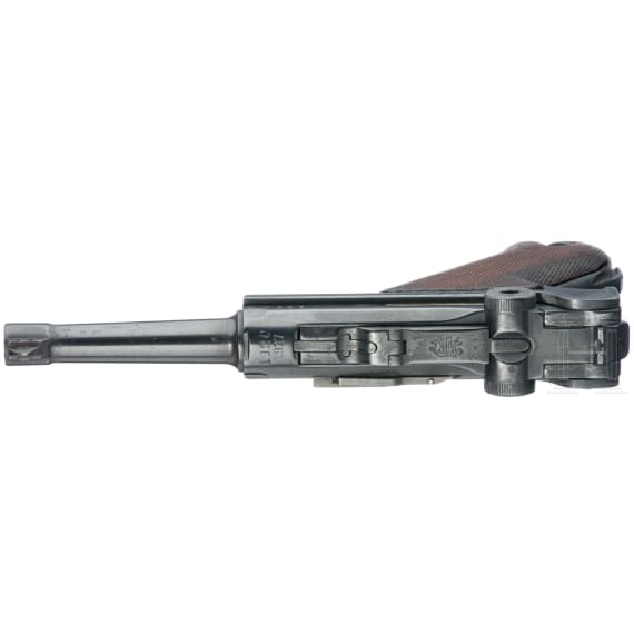 A Luger pistol by DWM, 1917/1920, Reichswehr, police