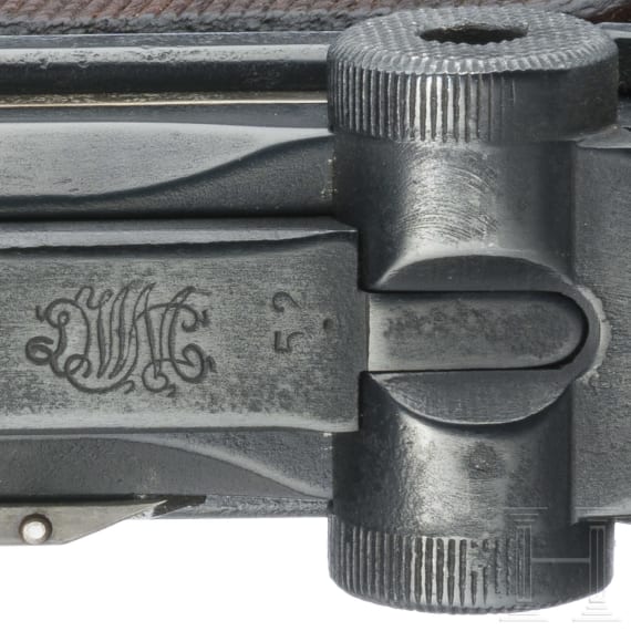 A Luger pistol by DWM, 1917/1920, Reichswehr, police