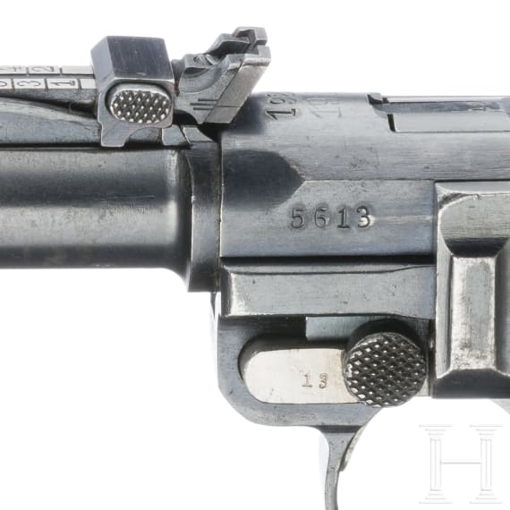 An Artillery Luger by DWM, 1917/1920, Reichswehr, Marine