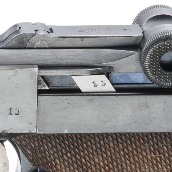 An Artillery Luger by DWM, 1917/1920, Reichswehr, Marine