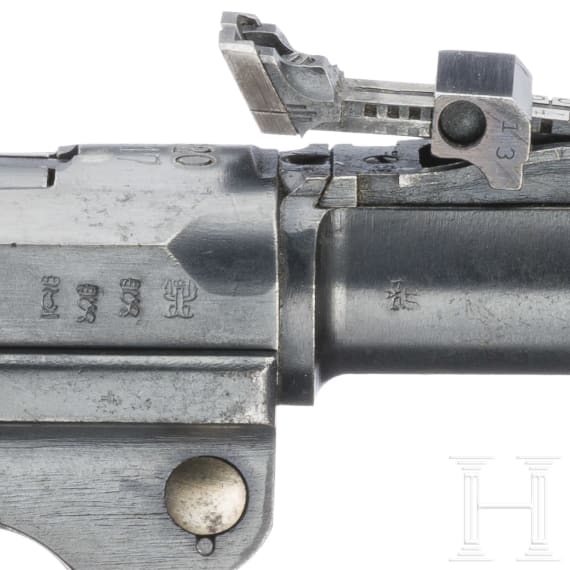 An Artillery Luger by DWM, 1917/1920, Reichswehr, Marine