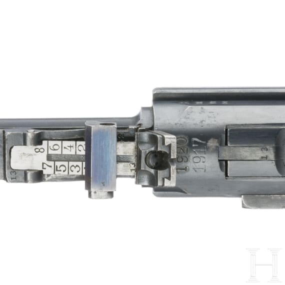 An Artillery Luger by DWM, 1917/1920, Reichswehr, Marine