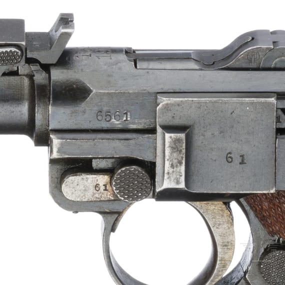 An Artillery Luger by DWM, 1918/1920, Reichswehr