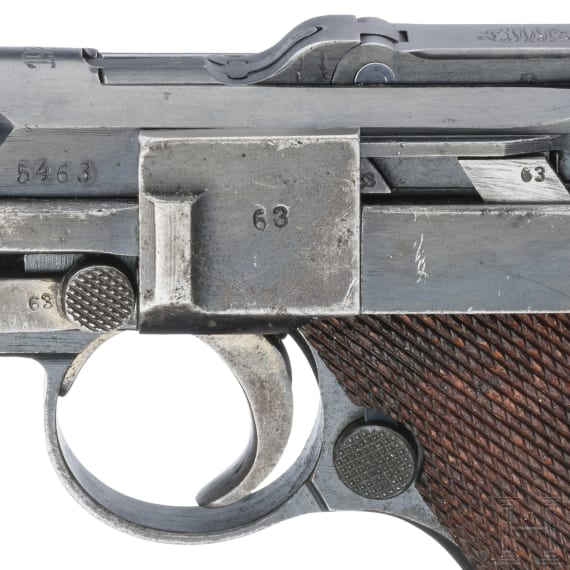 A Luger pistol by DWM, 1921, Reichswehr