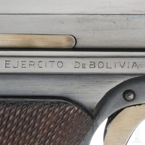 A Luger pistol by DWM, Mod. 1908, Bolivian contract, variation