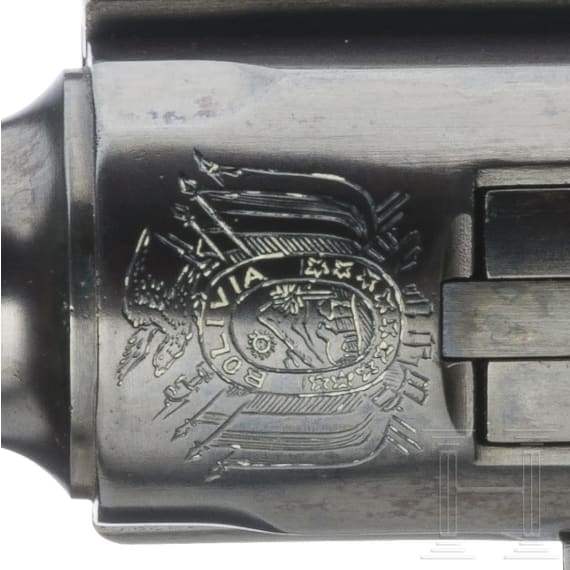 A Luger pistol by DWM, Mod. 1908, Bolivian contract, variation