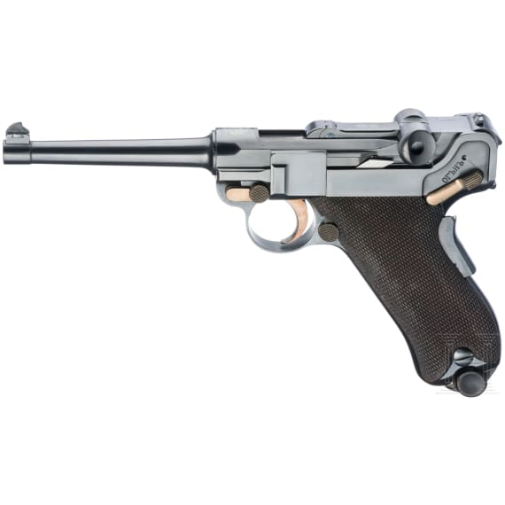 A Luger pistol Mod. 1900 by DWM, Bulgarian contract
