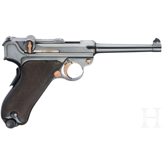 A Luger pistol Mod. 1900 by DWM, Bulgarian contract