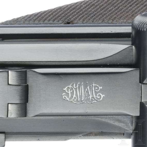A Luger pistol Mod. 1900 by DWM, Bulgarian contract