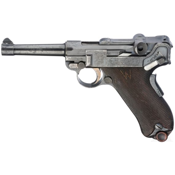 A Luger pistol Mod. 1900 by DWM, Bulgarian contract