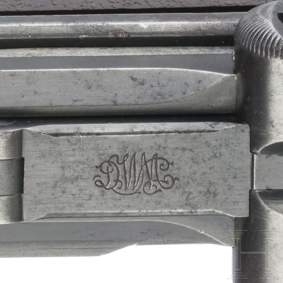 A Luger pistol Mod. 1900 by DWM, Bulgarian contract