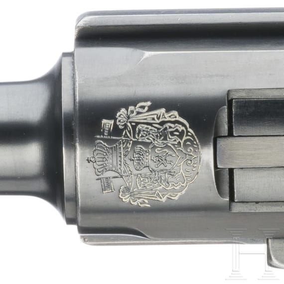 A Luger pistol Mod. 1906, Bulgarian contract, with holster and spare mag