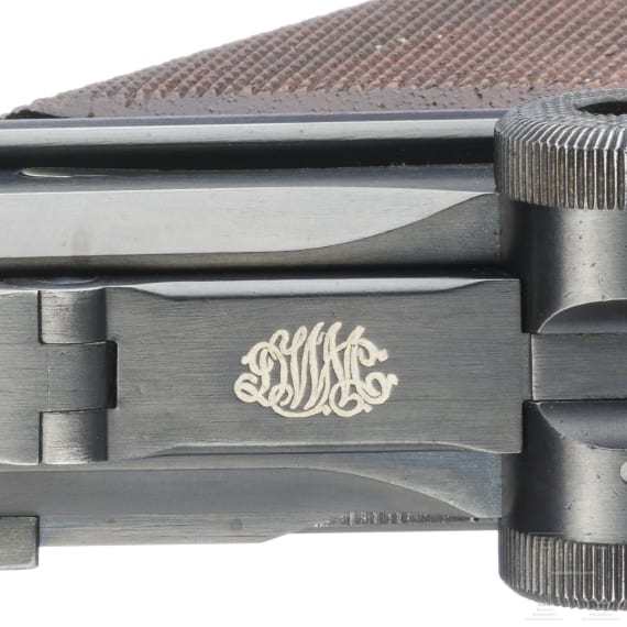 A Luger pistol Mod. 1906, Bulgarian contract, with holster and spare mag