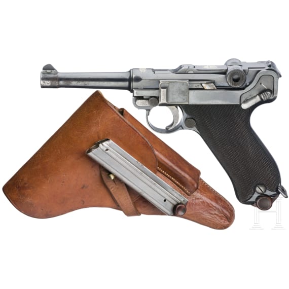 A Luger pistol by DWM, Mod. 1908, Bulgarian contract