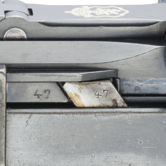 A Luger pistol by DWM, Mod. 1908, Bulgarian contract