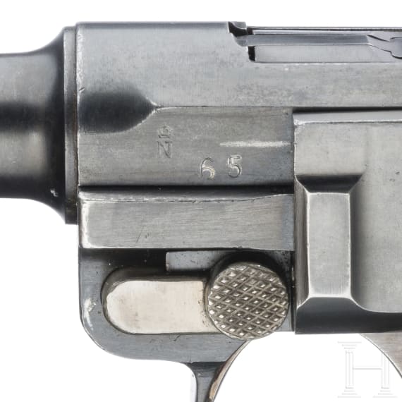 A Luger pistol by DWM, Mod. 1906 / "Mod. 11 Dutch East India Army", 1928 contract, with holster and double magazine pouch