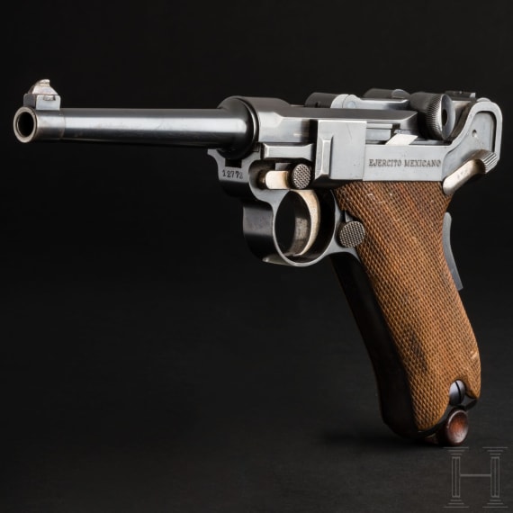 Parabellum DWM Mod. 1900, "Ejercito Mexicano", in case
