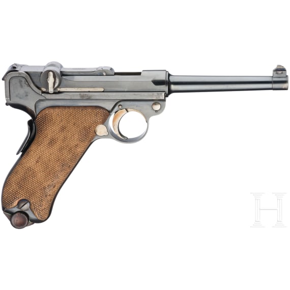 Parabellum DWM Mod. 1900, "Ejercito Mexicano", in case