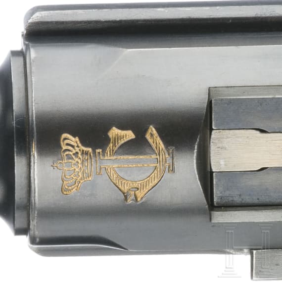 A Luger Mod. 1900, King Carlos I, Portuguese contract