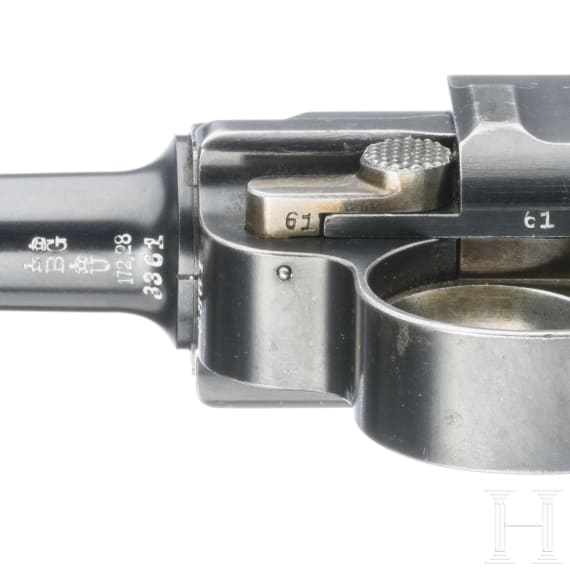 A Luger Mod. 1900, King Carlos I, Portuguese contract