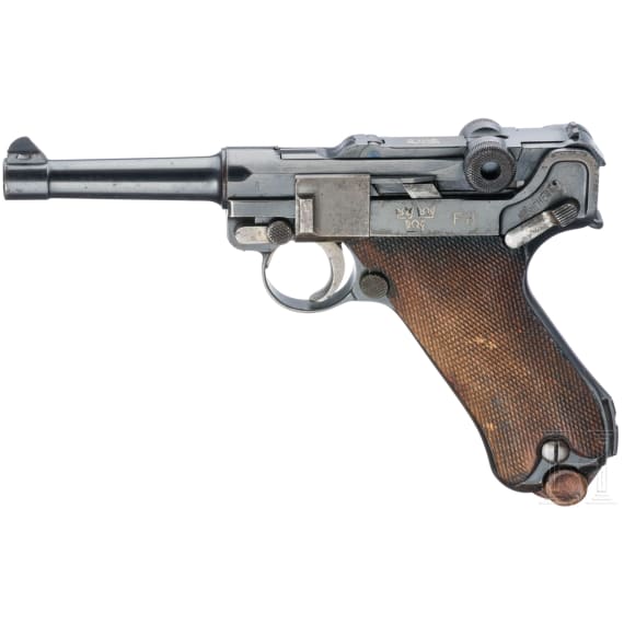 A Luger pistol Mod. 29 by DWM, Swedish contract