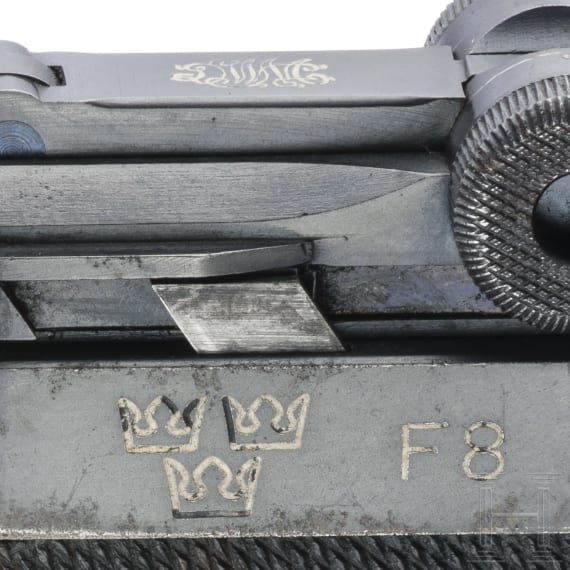 A Luger pistol Mod. 29 by DWM, Swedish contract