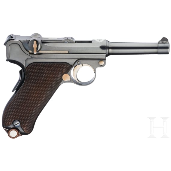 Parabellum DWM Mod. 1902, Fat Barrel - Swiss, Commercial