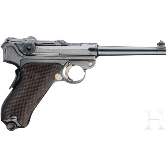 A Luger pistol Mod. 1900/06, with holster, Swiss ordnance