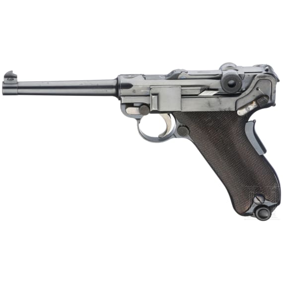 A Luger pistol Mod. 1900/06, with holster, Swiss ordnance