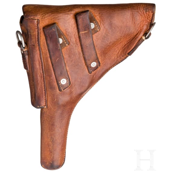 A Luger pistol Mod. 1900/06 by DWM, with holster, Swiss ordnance