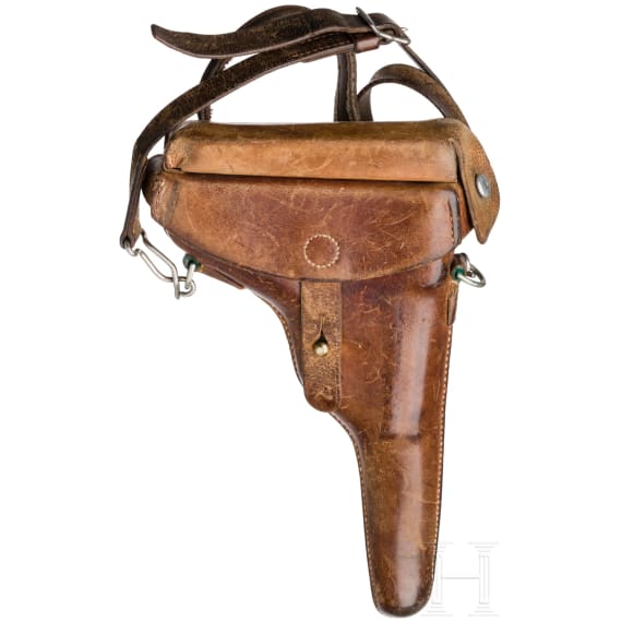 Parabellum Mod. 1900/06, DWM, CH-Ordonnanz, mit Futteral