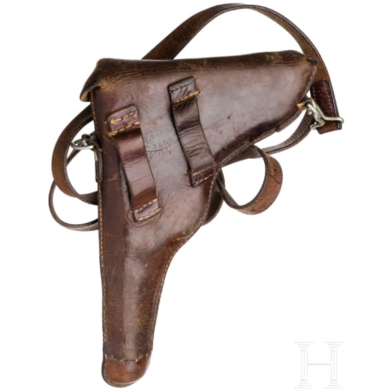 Parabellum Mod. 1900/06, DWM, CH-Ordonnanz, mit Futteral