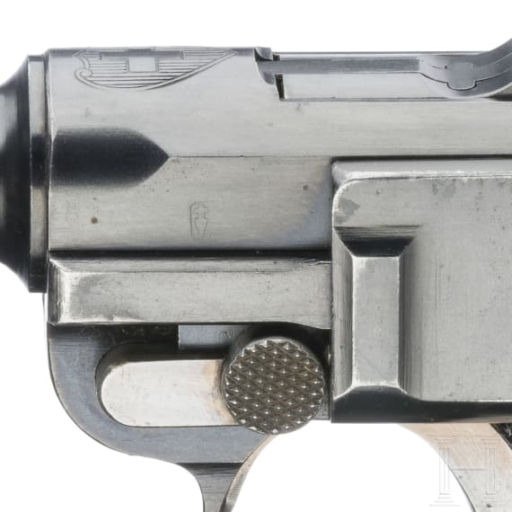 Parabellum Mod. 1900/06, DWM, CH-Ordonnanz, mit Futteral