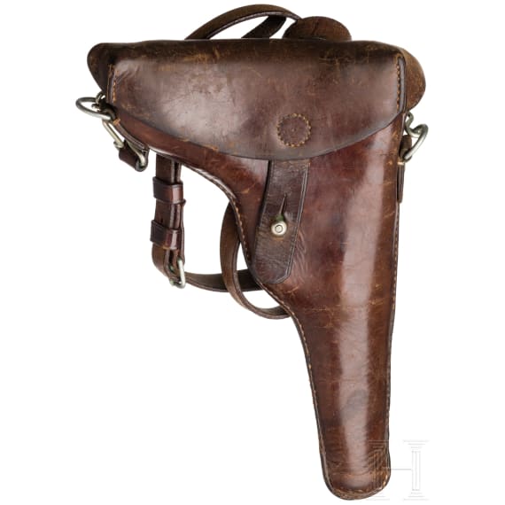 Parabellum Mod. 1900/06, DWM, CH-Ordonnanz, mit Futteral