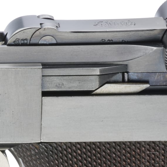 A Luger Parabellum Mod. 1900, Serbia, probably Army trials
