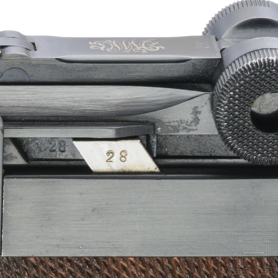 A Luger pistol by DWM, Turkish contract