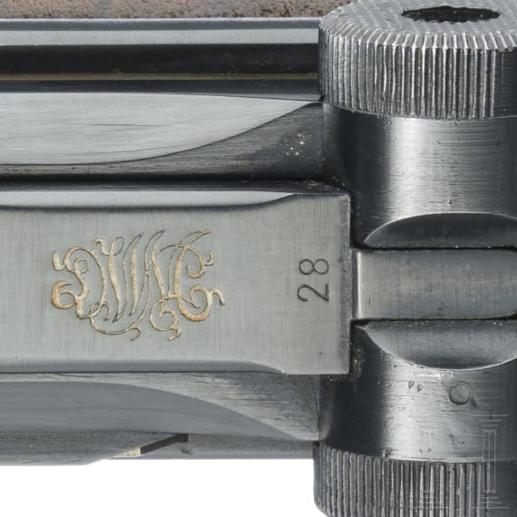 A Luger pistol by DWM, Turkish contract