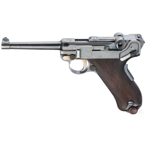 A Luger pistol Mod. 1900, American Eagle, US-Army trial gun