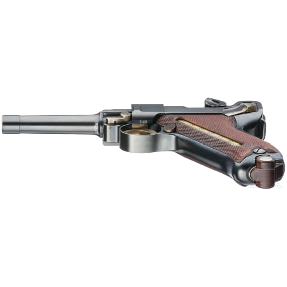 A Parabellum DWM Mod. 1902, U.S. Army Trials, "Cartridge Counter", American Eagle