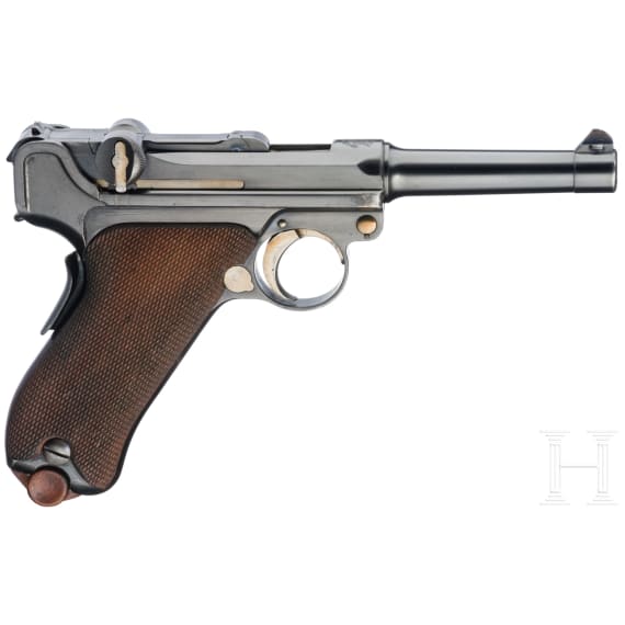 A Luger Mod. 1902 Fat Barrel - American Eagle, by DWM, Commercial