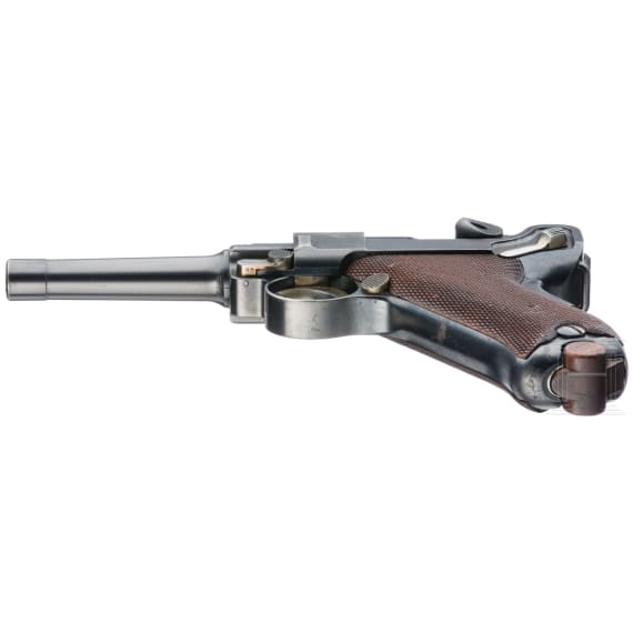 A Luger Mod. 1902 Fat Barrel - American Eagle, by DWM, Commercial