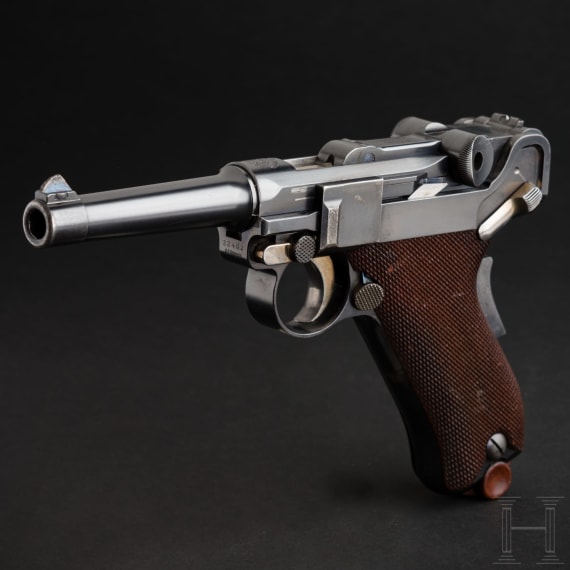 A Luger Mod. 1902 Fat Barrel - American Eagle, by DWM, Commercial