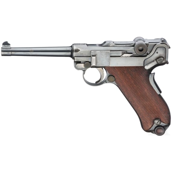 A Luger Parabellum Mod. 1906 by DWM, American Eagle, in case