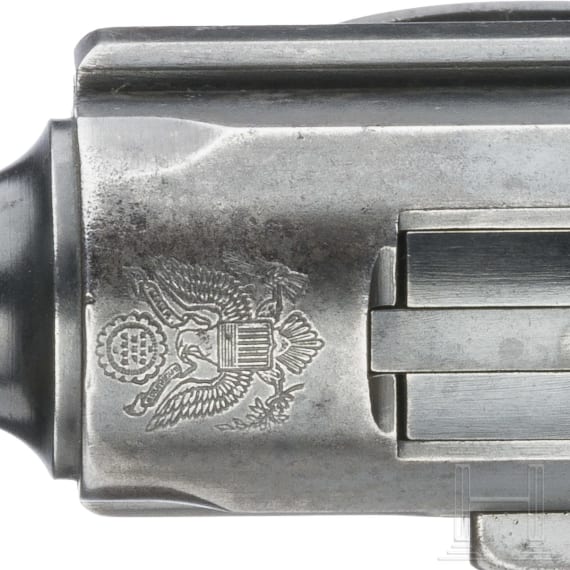 A Luger Parabellum Mod. 1906 by DWM, American Eagle, in case