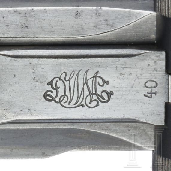 A Luger Parabellum Mod. 1906 by DWM, American Eagle, in case