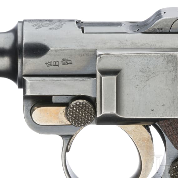 Parabellum DWM Mod. 1908, American Eagle, factory gift in case