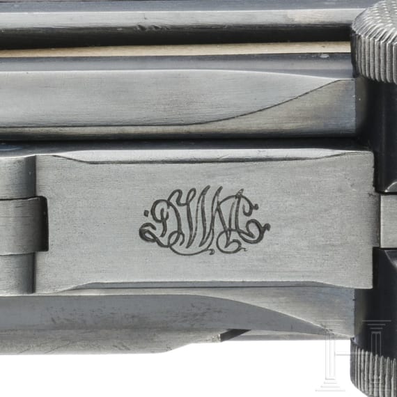 Parabellum DWM Mod. 1908, American Eagle, factory gift in case