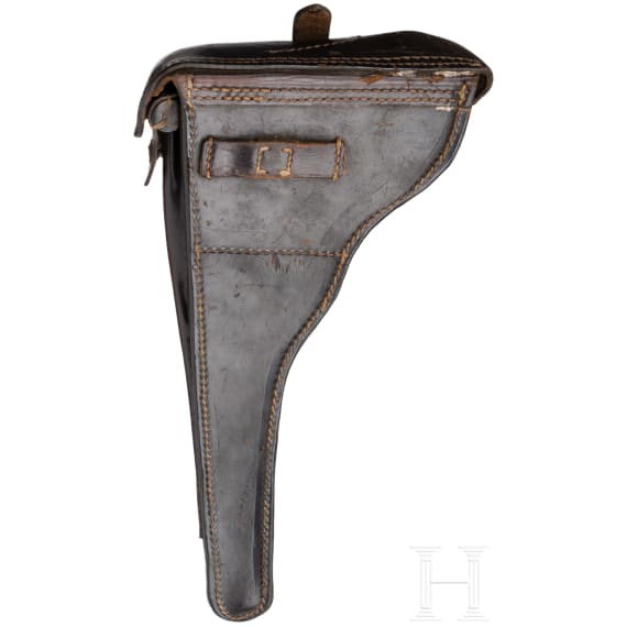 An Artillery Luger by DWM, 1923, Stoeger (3-lines), with holster, USA