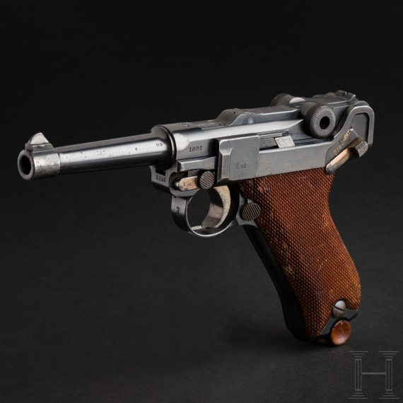 A Luger pistol by Erfurt 1911, Imperial German "Schutztruppe" for German South West Africa